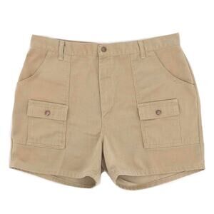 80s Cargo safari hiking shorts 1980s vintage